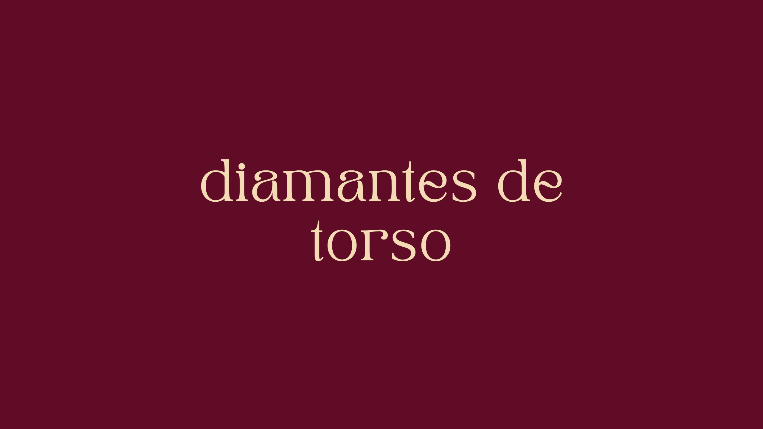 Diamantes Torso